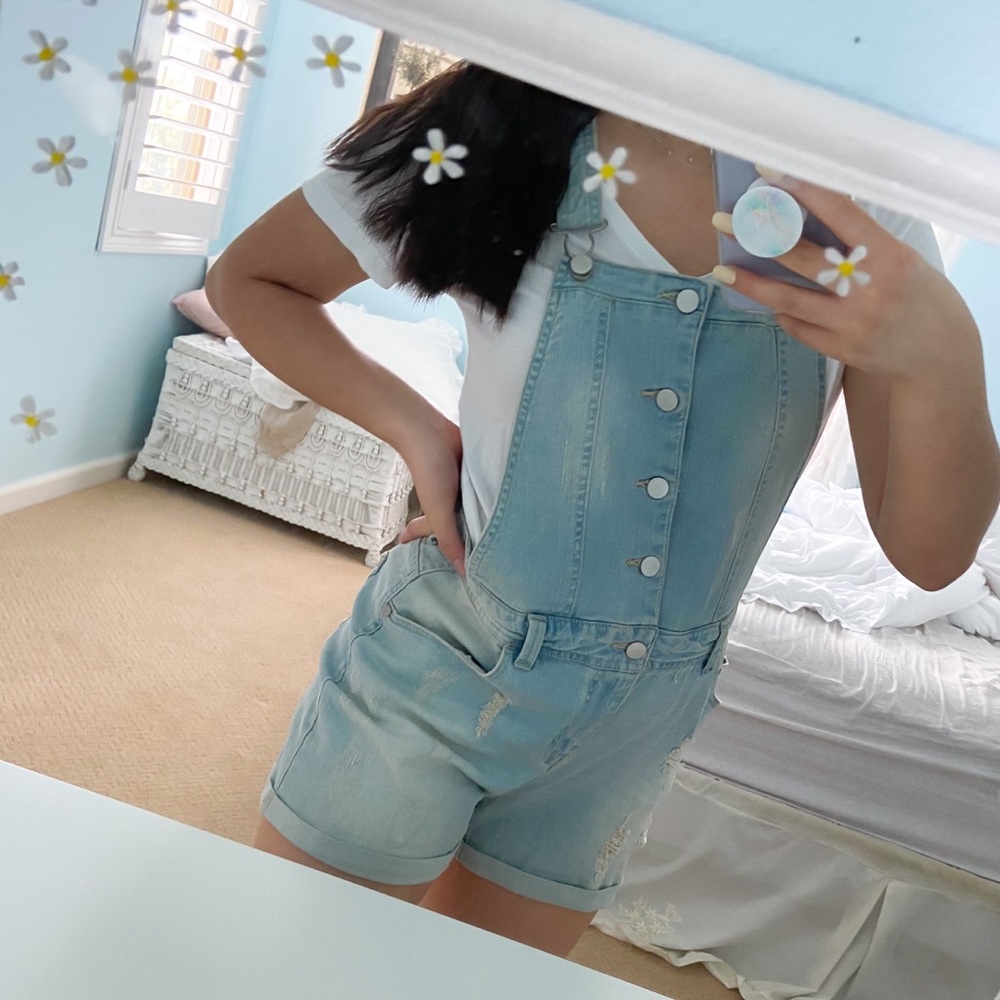 Overall Shorts - Picture 2 of 3